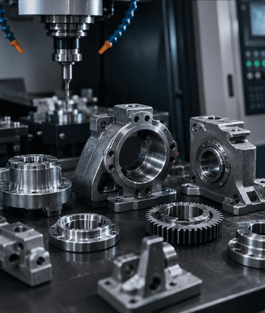 Precision machined components